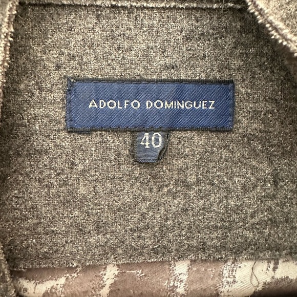 Adolfo Dominguez Sheer Elegant Gray Women's Dreas - Picture 3 of 4